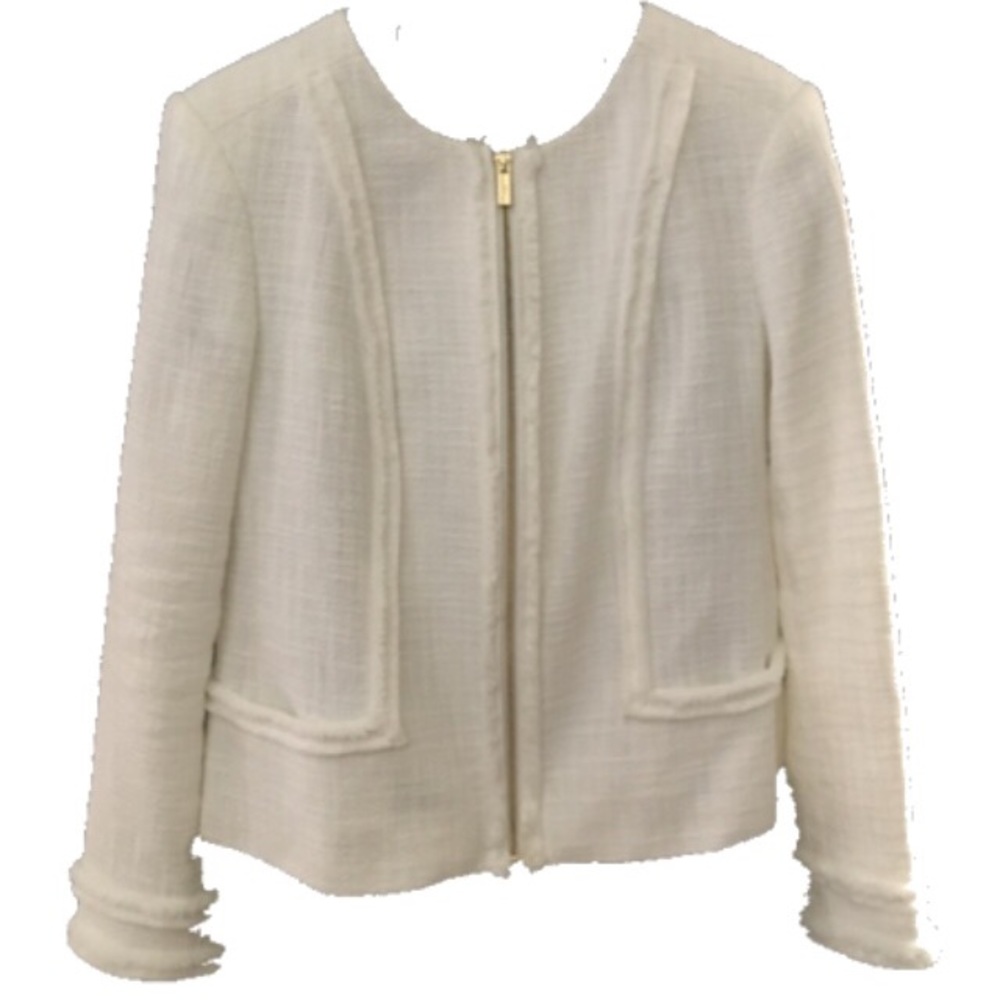 Karl Lagerfeld white jacket